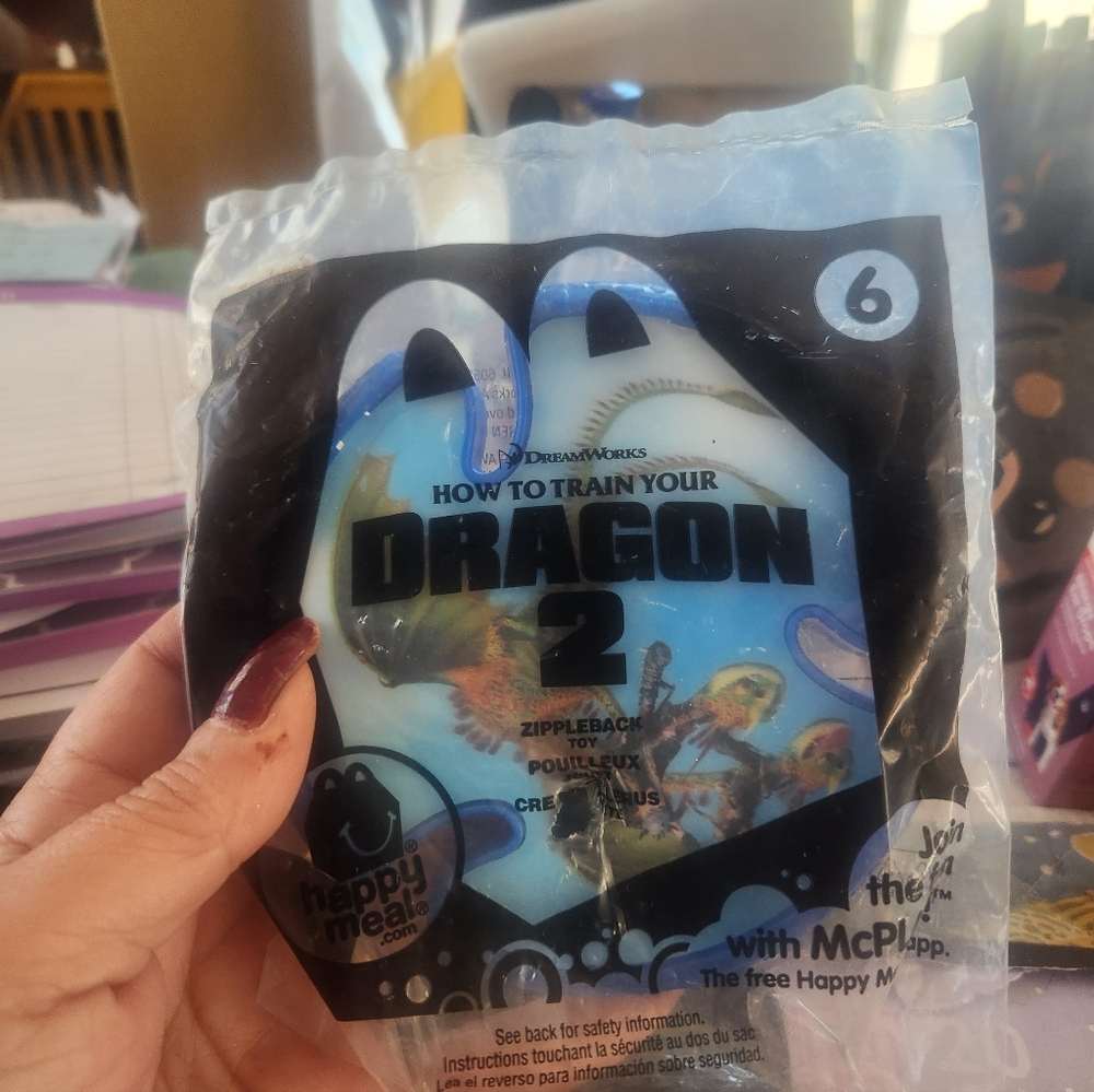 How to Train Your Dragon 2 Zippelback Toy - Blue